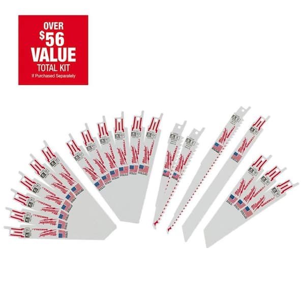 66% Off SAWZALL 19 Piece Blade Set Deal, Just $19.97