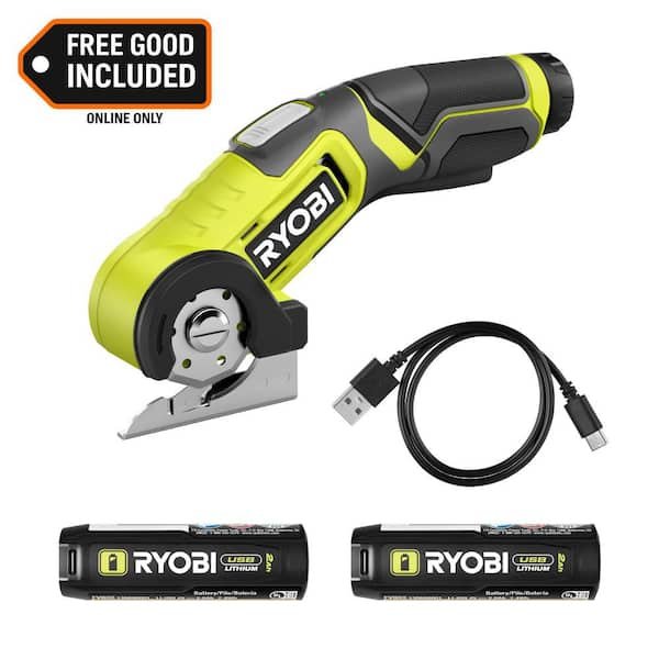 RYOBI USB Lithium Power Cutter Kit Deal, Save 29% at $59.97
