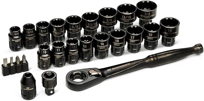 GEARWRENCH 25 Pc Pass Thru Socket Set Deal: $31.99