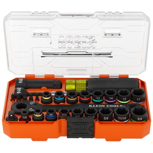 Today Only: Klein 28 Piece Socket Set $64.98, Save $35