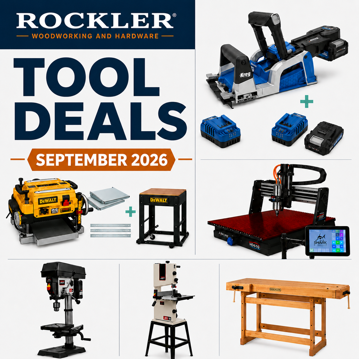 Best Rockler Woodworking Deals: Updated September 2026