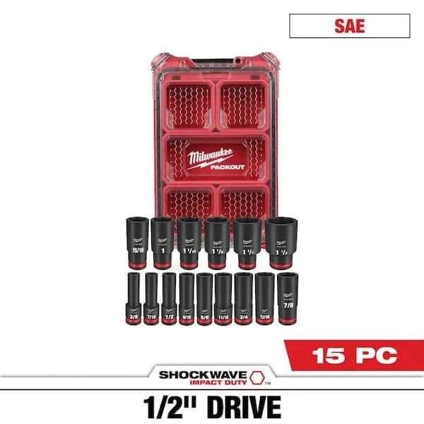 Today Only: 42% Off Milwaukee PACKOUT Socket Set, $104