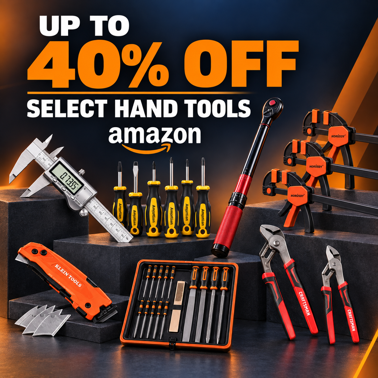 Up to 40% Off Amazon Hand Tools Deal Limited Time