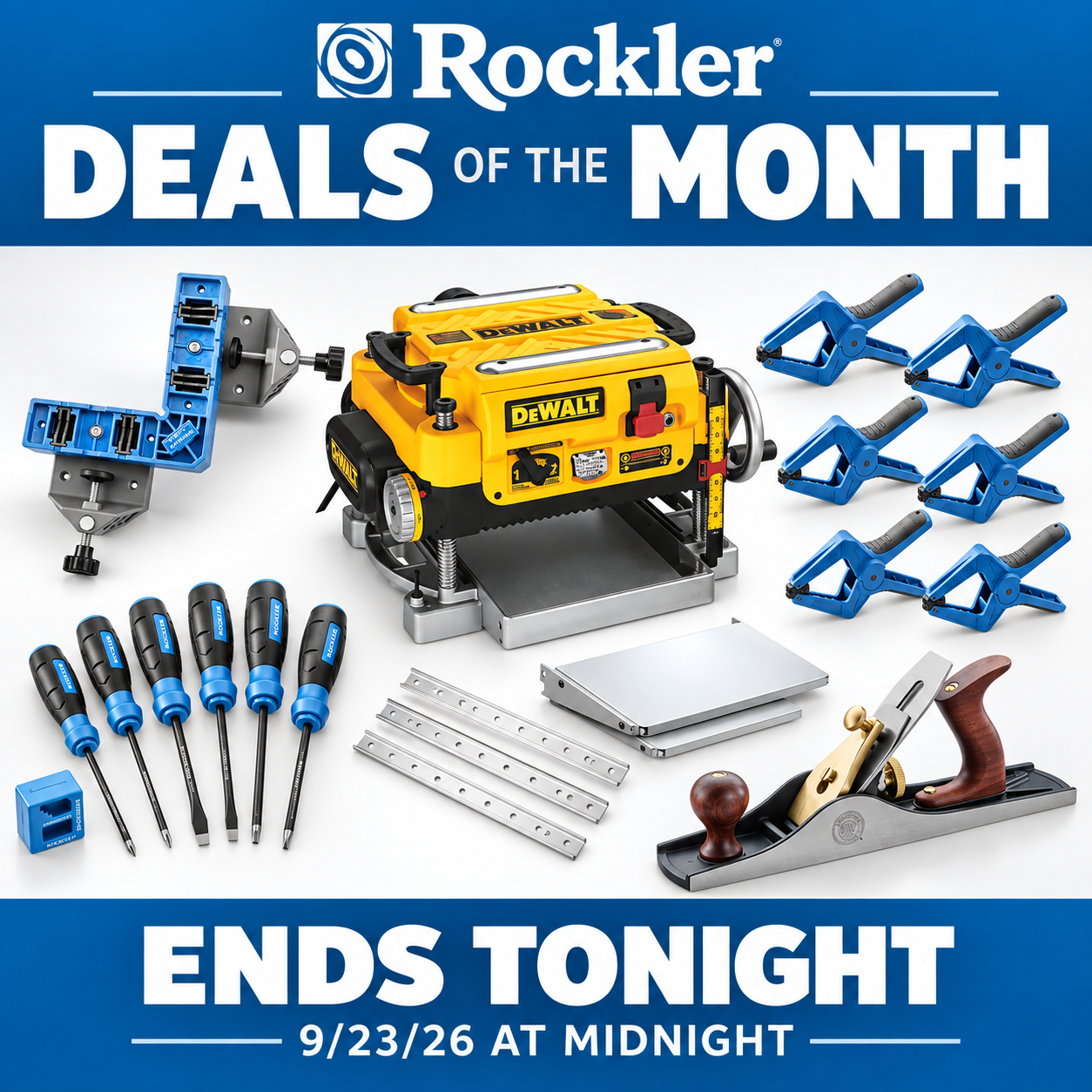 Today Only: Rockler Deals of the Month, Up to 25% Off