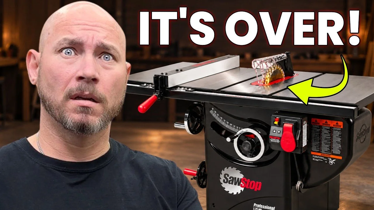 Harvey Table Saw D1 Dream Saw: Blade Drop Safety