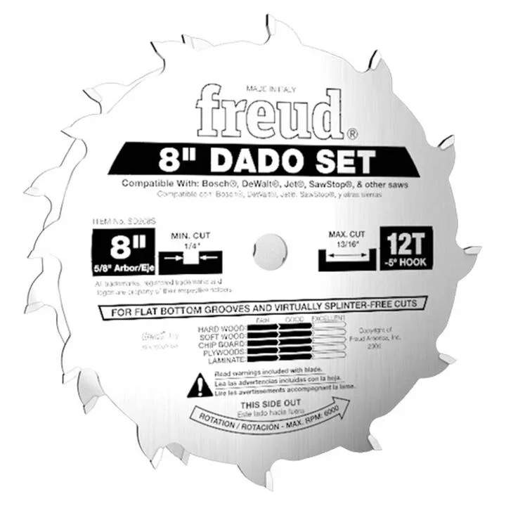Freud Dado Blade Sets: Save 15% With Code DADO15