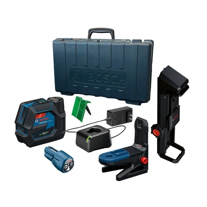 53% Off Bosch 12V Green Beam Cross Line Laser Kit, Now $209