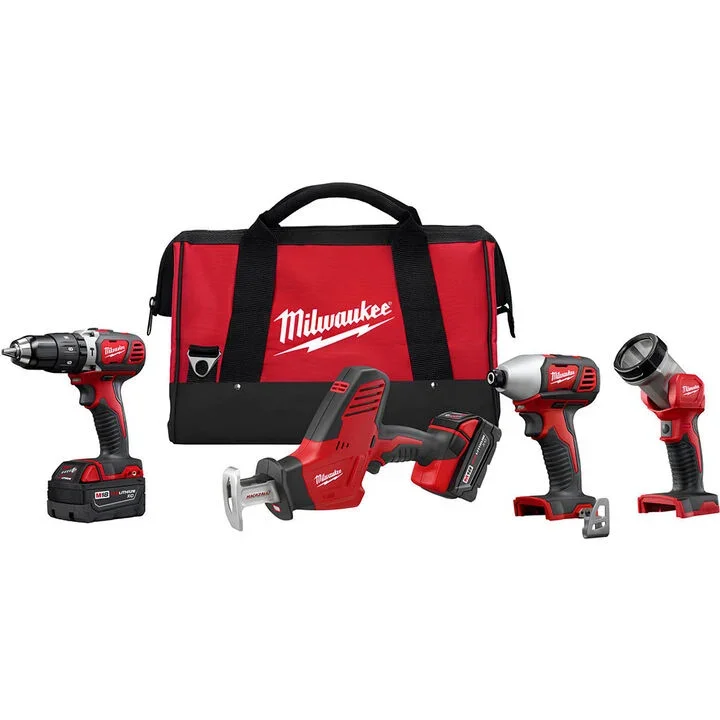 2 Free Milwaukee Tools or Batteries With M18 Combo Kits