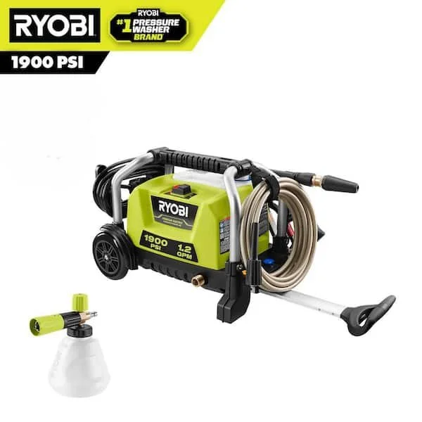 Today Only: RYOBI 1900 PSI Pressure Washer, $169, Save 21%