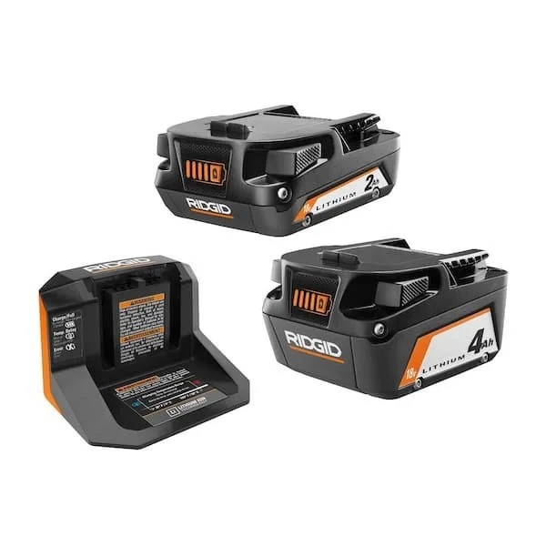 36% Off RIDGID 18V Battery Kit, Now $96 Today Only