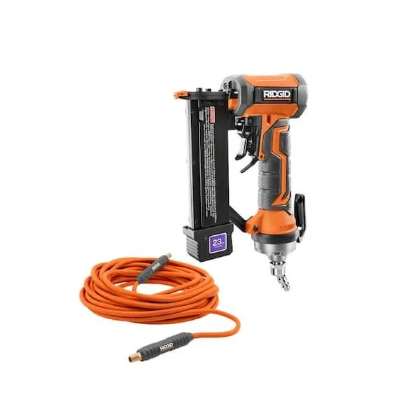 RIDGID 23 Gauge Pin Nailer and Hose: Save 28%, Now $129