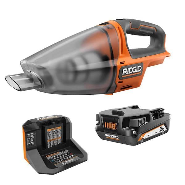 39% Off RIDGID 18V Cordless Hand Vacuum Kit, Now $79