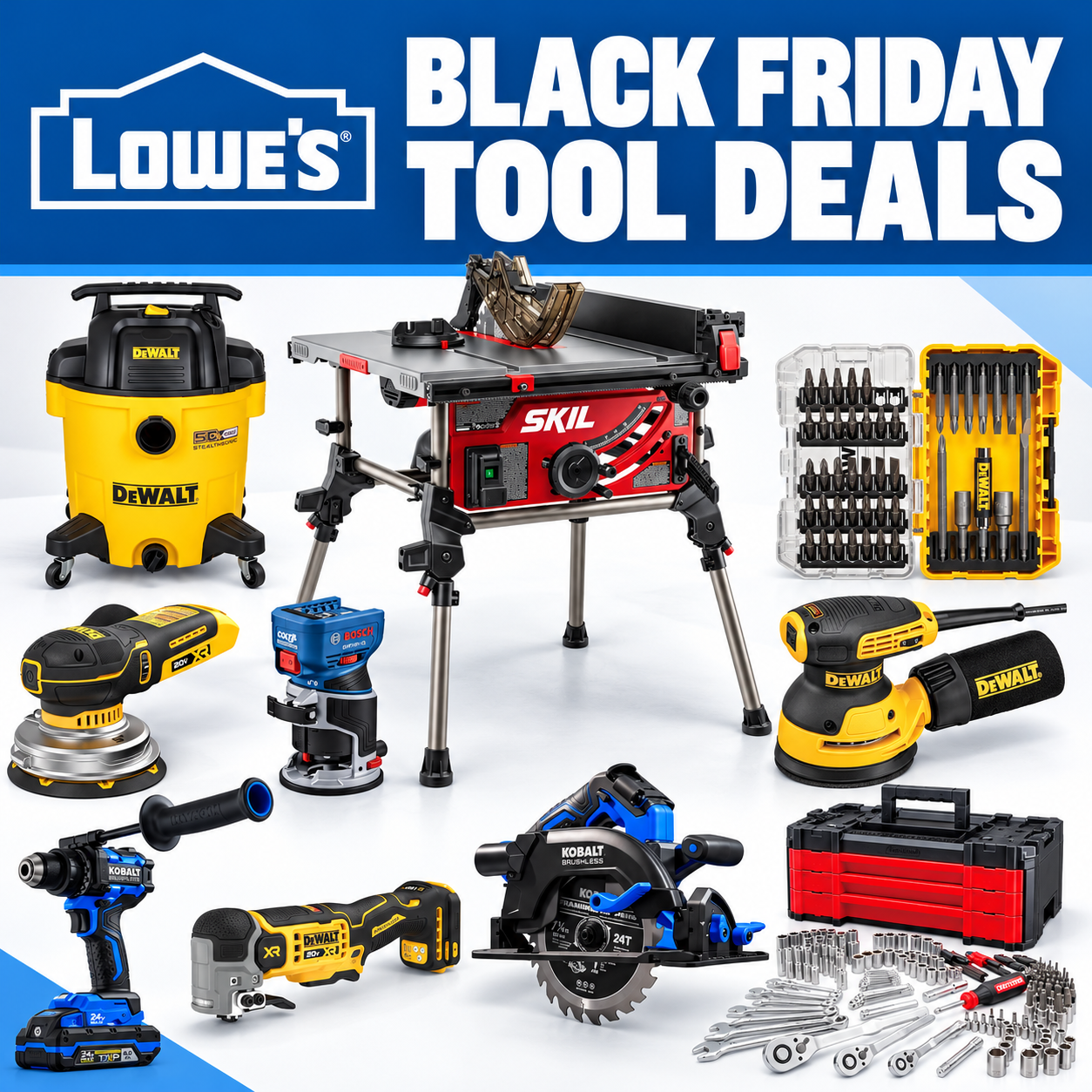 Lowe's Black Friday Tool Deals 2026