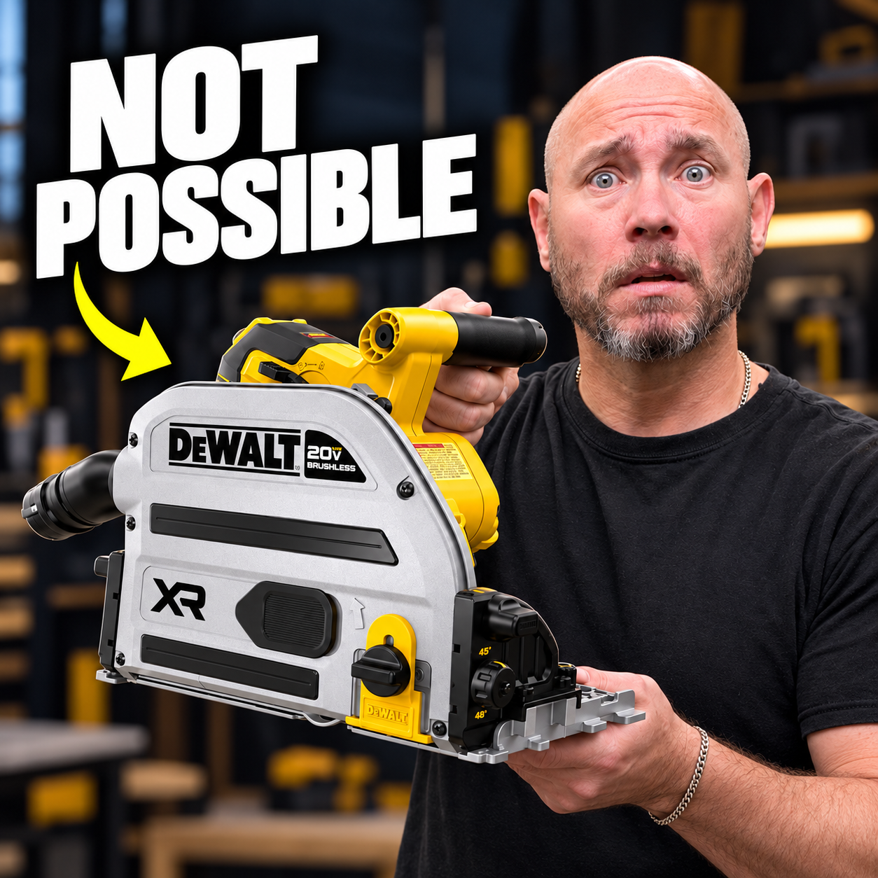 DeWALT XR 20V Track Saw Review (DCS525B)