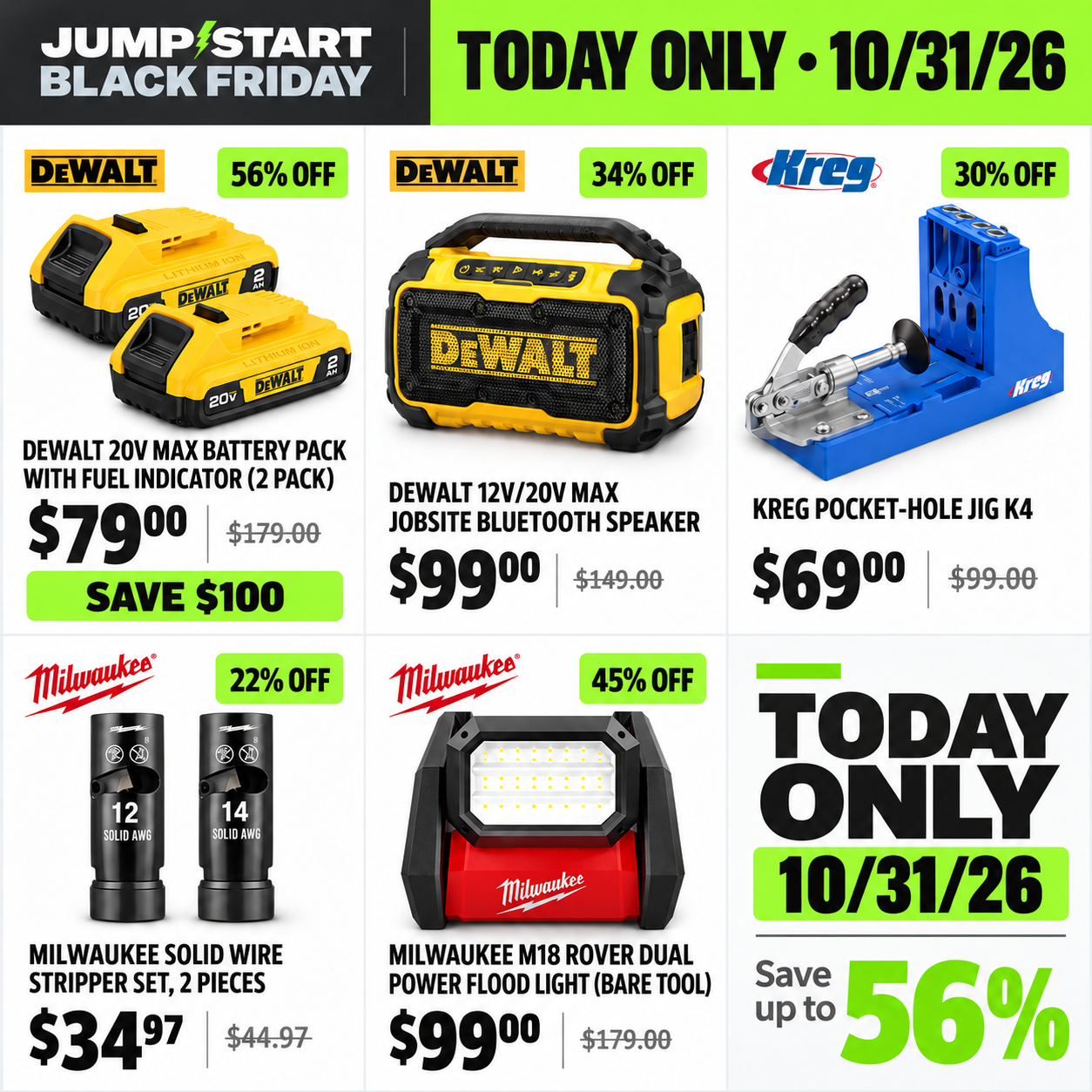 Up to $80 Off Jump Start Black Friday Flash Sale Today Only 🎯