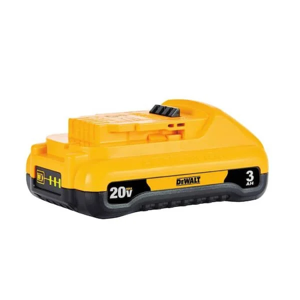 DEWALT 20V MAX 3.0Ah Lithium Ion battery pack with LED fuel gauge on sale for $37.50.