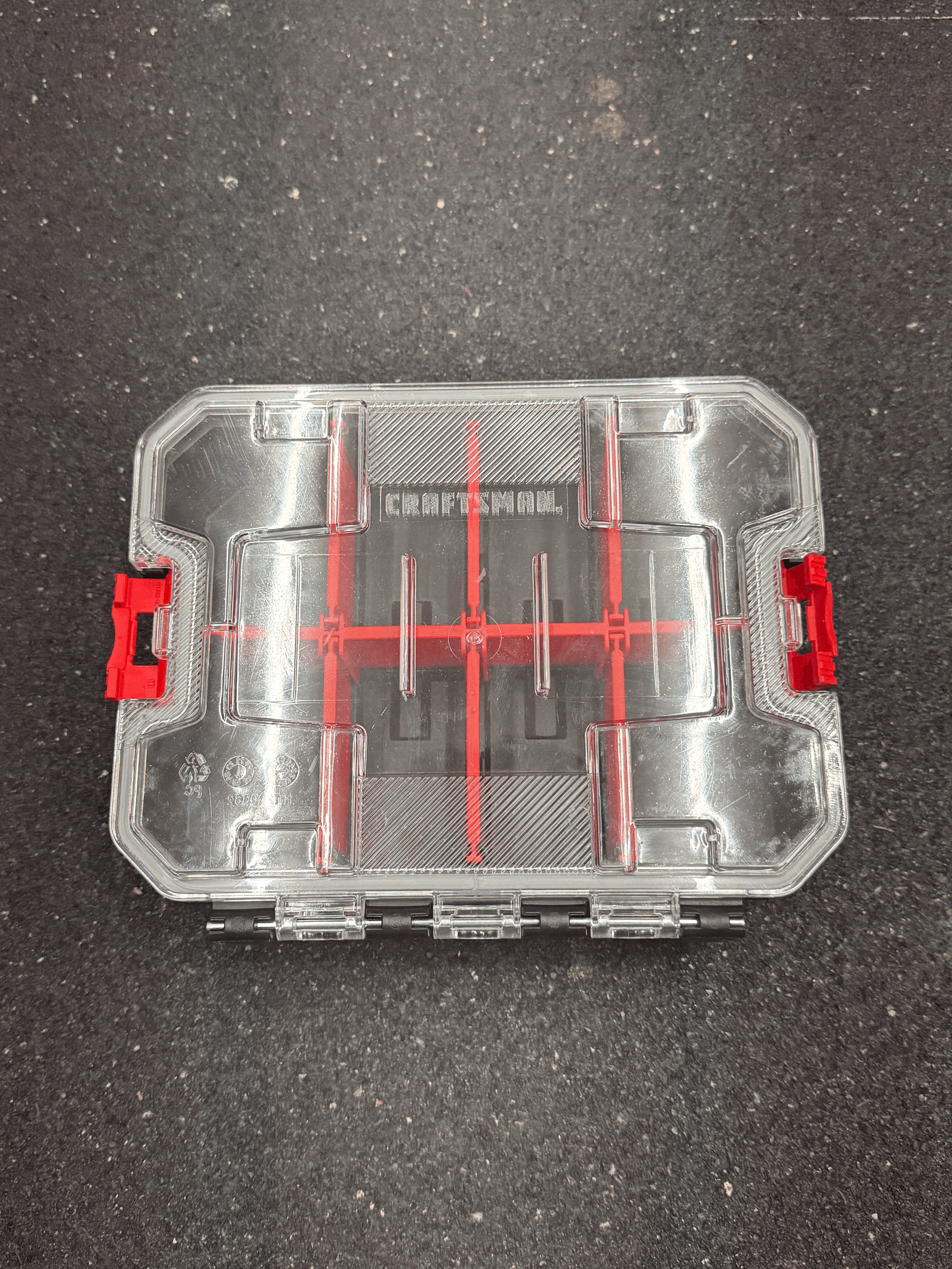 Used CRAFTSMAN VERSASTACK 8-Compartment Small Parts Organizer