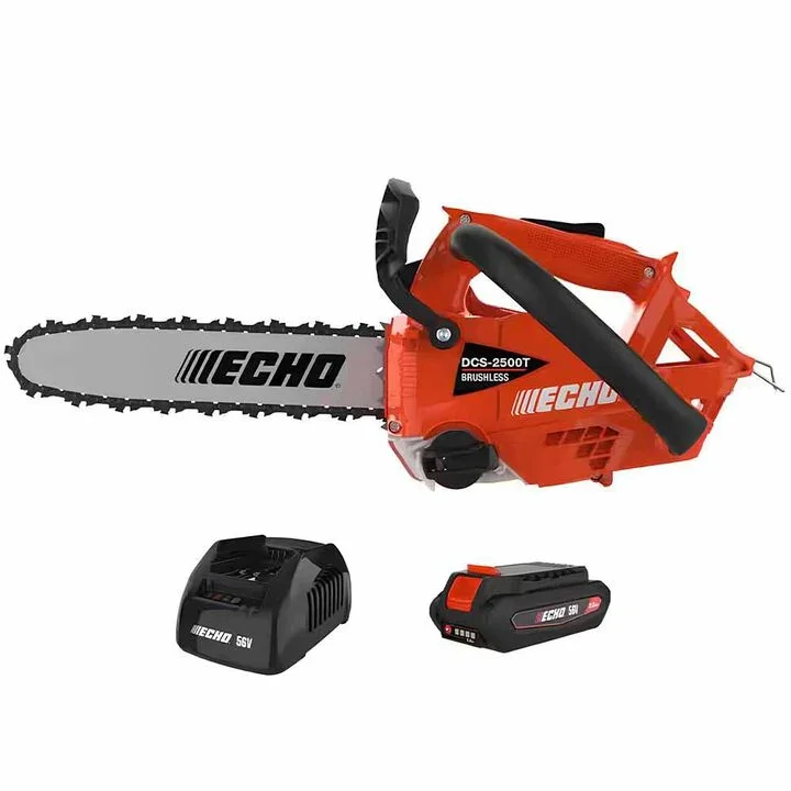 Selection of Echo gas powered chainsaws and leaf blowers on sale for 20% off.