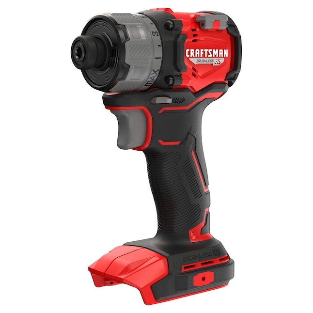 CRAFTSMAN V20 RP 20 Volt MAX Brushless 1/4 in Cordless Screwdriver tool only on sale at Lowes for $59