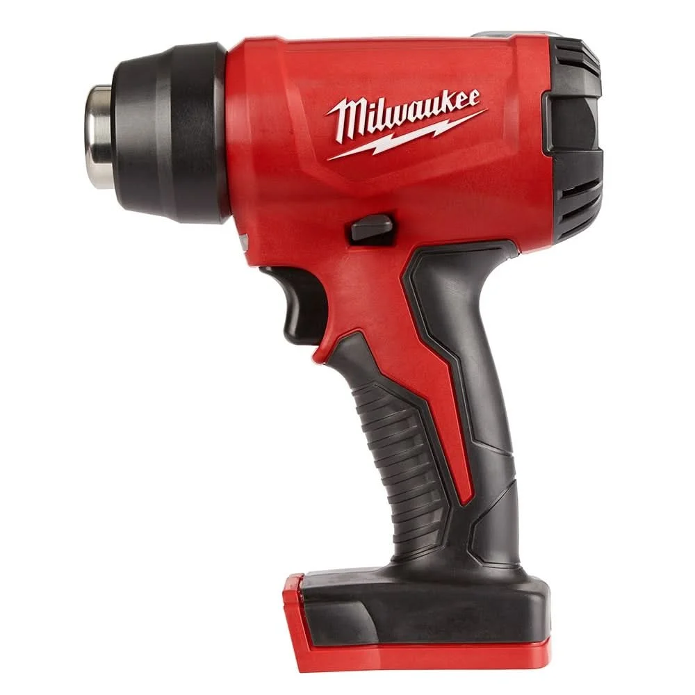Milwaukee M18 Compact Heat Gun cordless bare tool with fast heating coil and compact lightweight design for tight spot heat work
