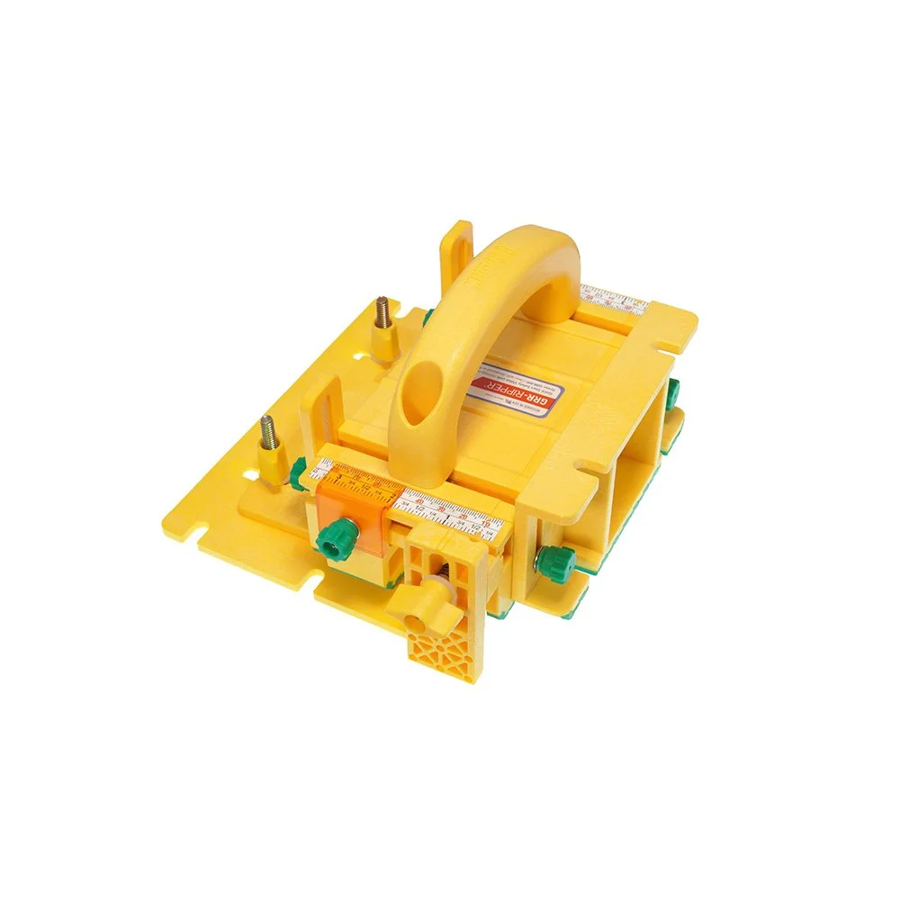 MicroJig GRR RIPPER Advanced GR200PRO push block with SafeRip Kit orange indicators for safe table saw rip cuts