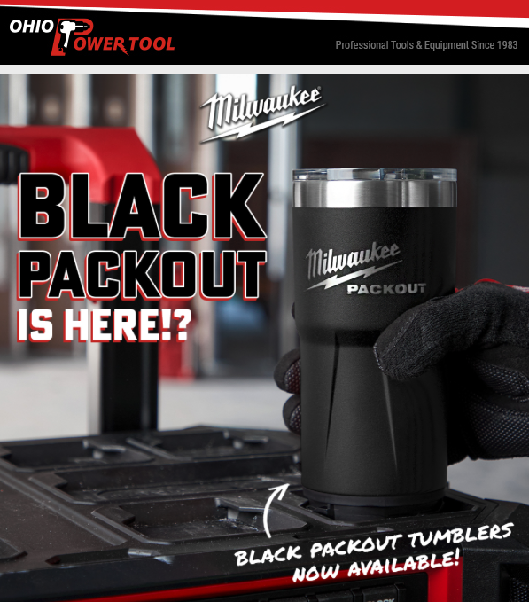 Milwaukee Blackout Tumblers Pre-Order Available — 731 Woodworks