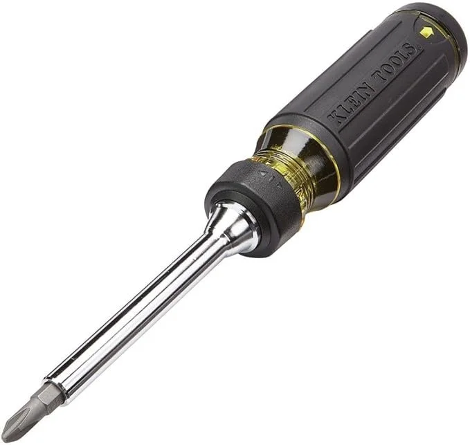 Klein Tools 32305 15 in 1 multi bit ratcheting screwdriver with Phillips, slotted, square, Torx, and nut driver bits on sale for $19.98