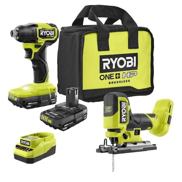 RYOBI ONE+ HP 18V Impact Driver Kit with Brushless Jig Saw on sale for $159