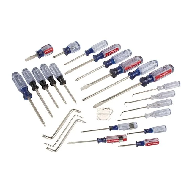 CRAFTSMAN screwdriver sets on sale at Lowe's up to 50% off with prices starting at $7.98 today only
