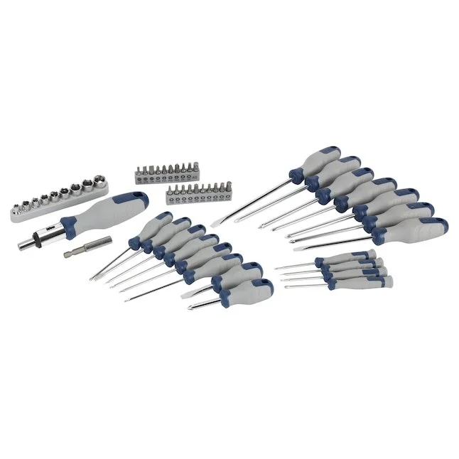 Project Source 50 piece 6 in multi bit combination tip screwdriver set on sale for $9.98 during a today only 50% off deal at Lowe's