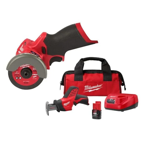Milwaukee M12 FUEL 3 in Cut Off Saw and HACKZALL Kit on sale for $204