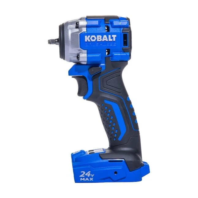 Kobalt 24 volt variable speed brushless one quarter inch drive cordless impact wrench on sale at Lowes