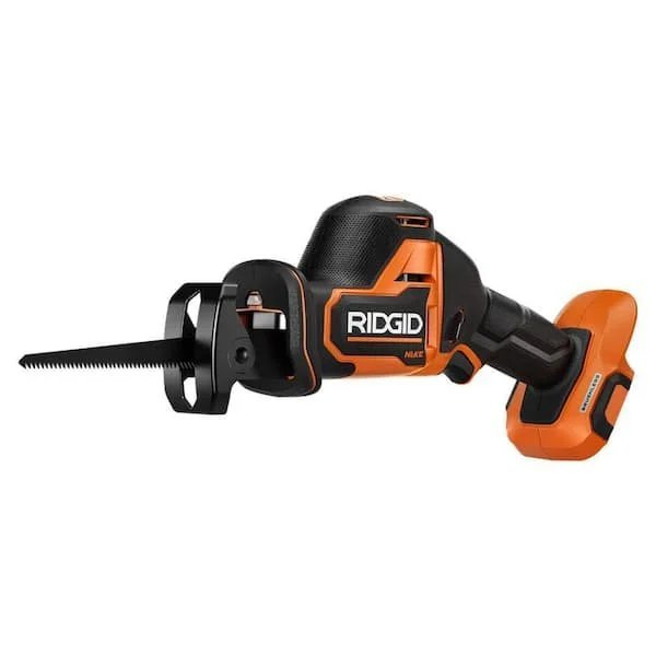 RIDGID 18V NUKE SubCompact one handed reciprocating saw RNKSRS01 with wood cutting blade