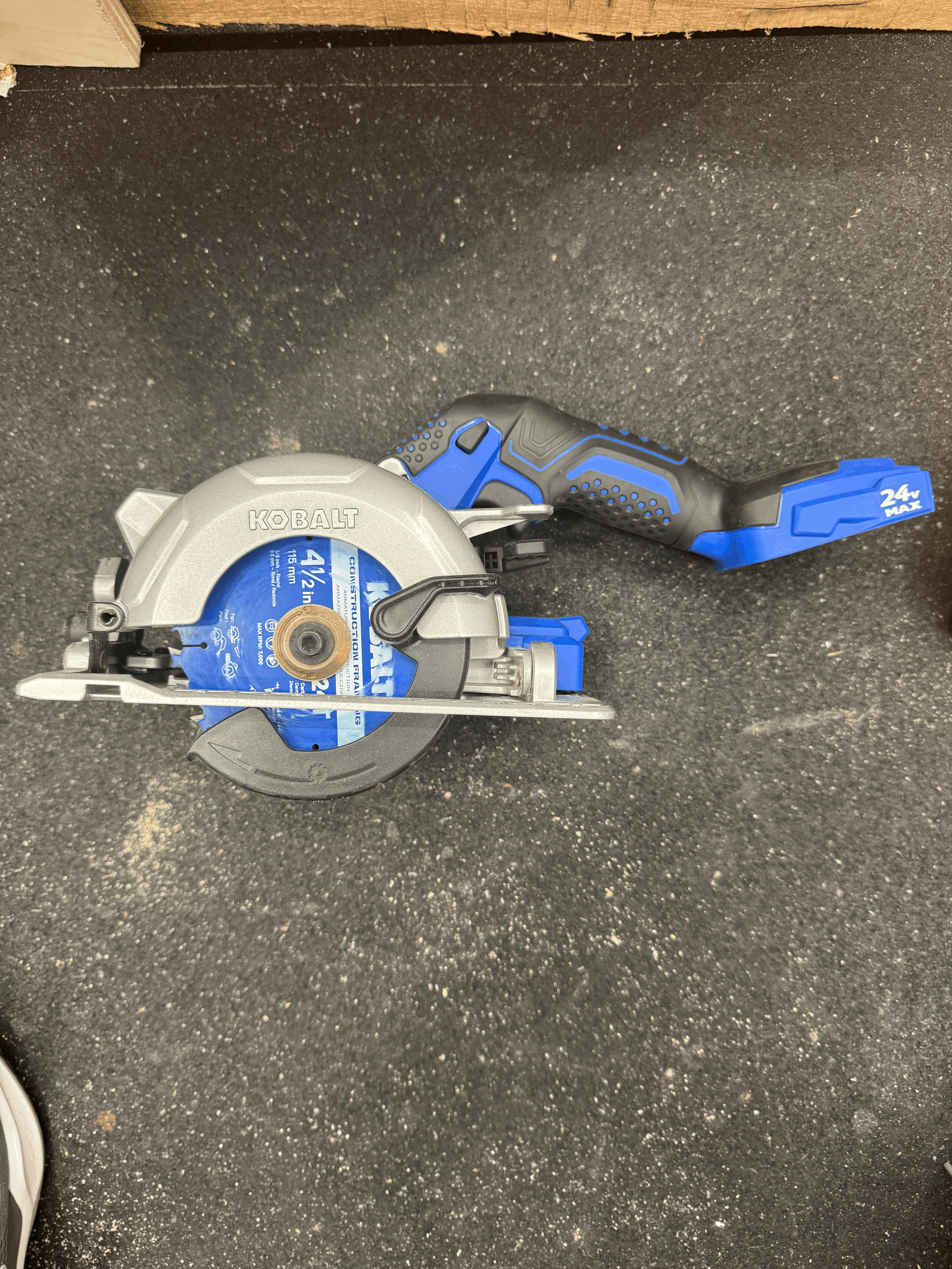 Used Kobalt  24v 4 1/2 in Circular Saw (Tool Only)