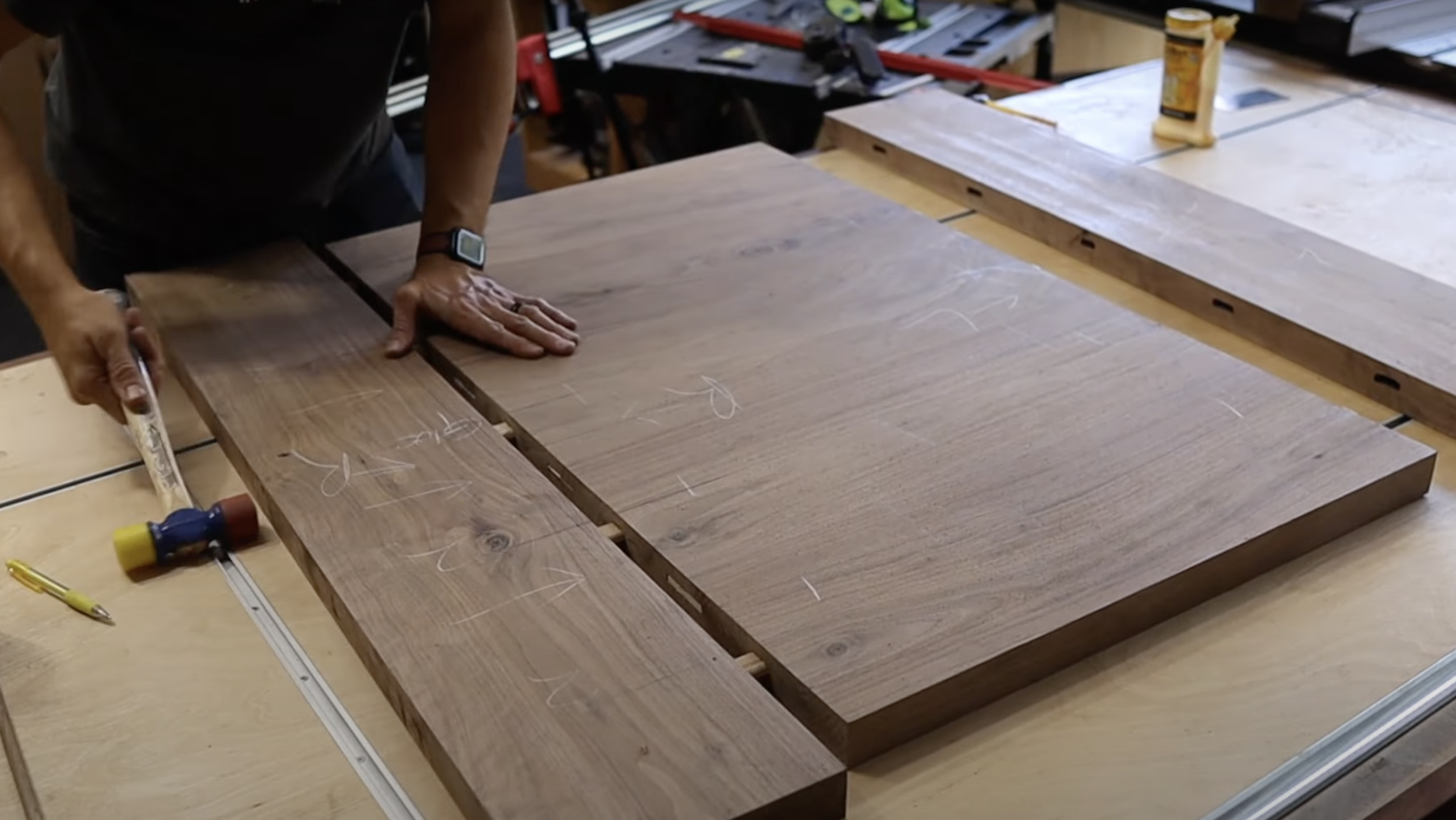 How to Make a Walnut Coffee Table with Breadboard Ends — 731 Woodworks
