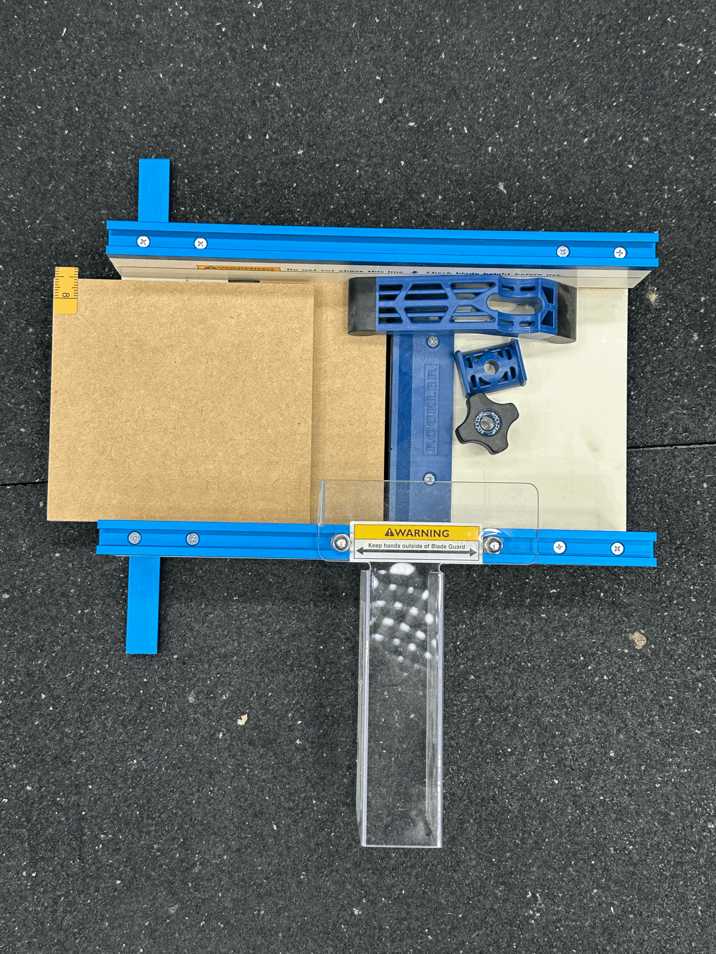 Used Rockler Table Saw Small Parts Sled