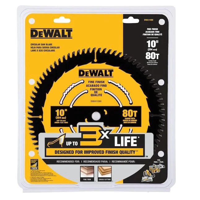 DEWALT saw blades and impact attachments on sale at Lowes