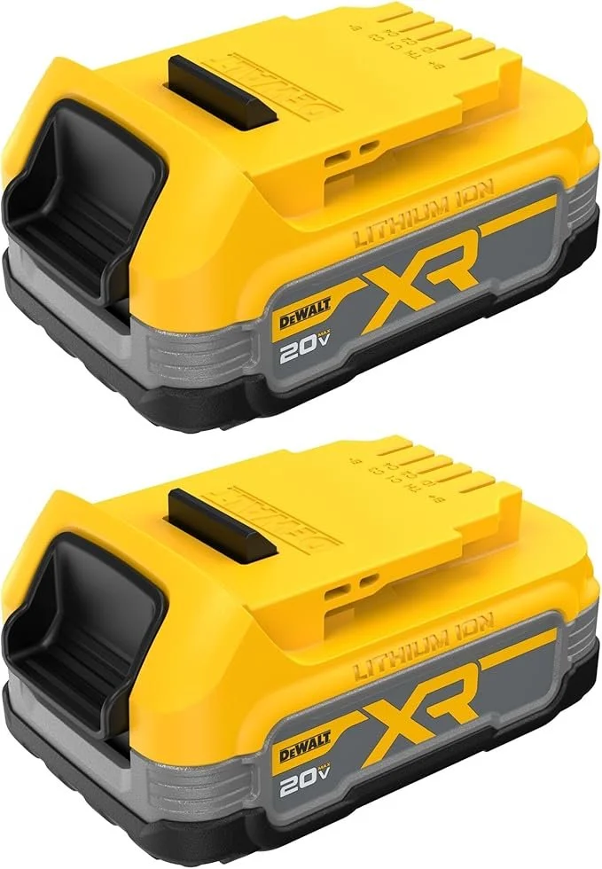 DEWALT 20V MAX POWERSTACK Lithium Ion Battery 2 Pack DCBP034-2 deal at $79 with 64% savings