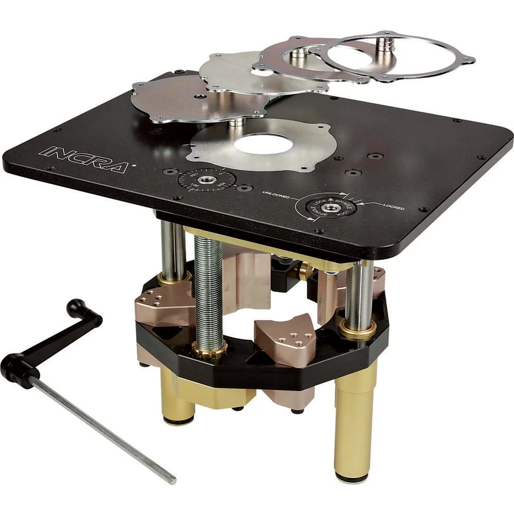 Incra Mast R Lift II R precision router lift designed for Rockler router tables deal at $419.99