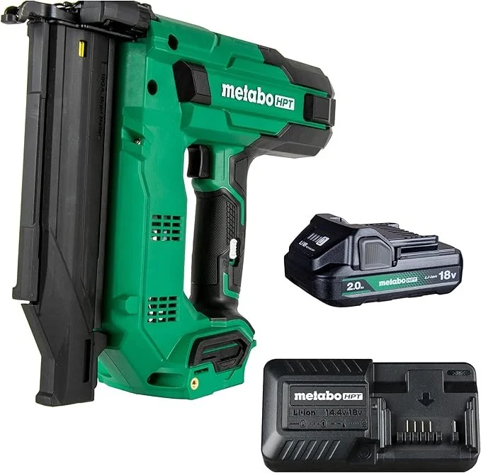 Metabo HPT 18V MultiVolt Compact Cordless 18 Gauge Brad Nailer Kit NT1850DG with battery on sale for $149