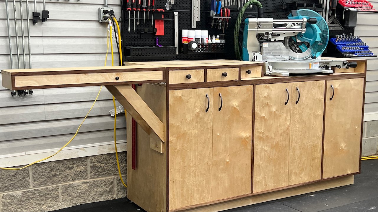 How To Build A Miter Saw Stand 731
