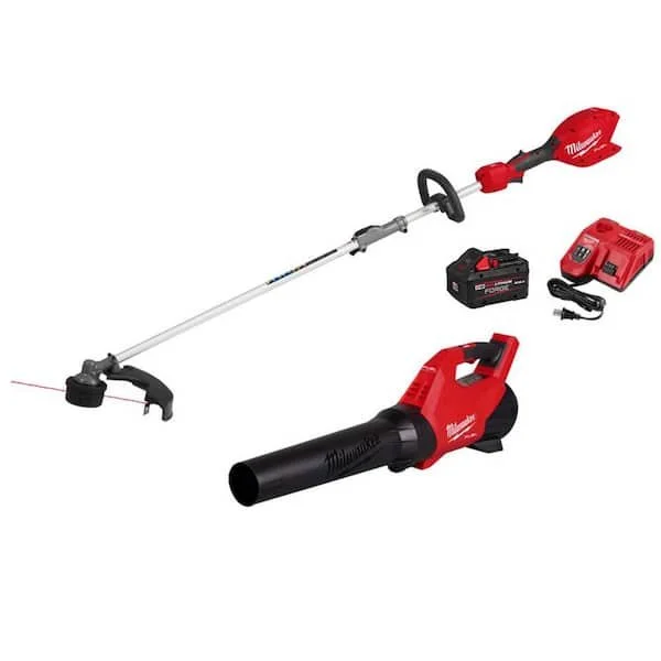 Milwaukee M18 FUEL 16 inch QUIK LOK cordless string trimmer FORGE kit with M18 FUEL blower and 8.0Ah battery on sale at Home Depot for $429, $140 off the regular $569 in a one day only deal on August 12, 2026