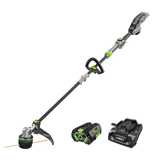 EGO POWER+ 56V POWERLOAD cordless string trimmer with LINE IQ and telescopic carbon fiber shaft on sale for $249 today only