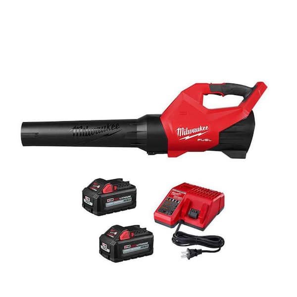 Milwaukee M18 FUEL 120 MPH 500 CFM 18V Brushless Cordless Handheld Blower Kit with two M18 6.0 Ah High Output batteries and charger