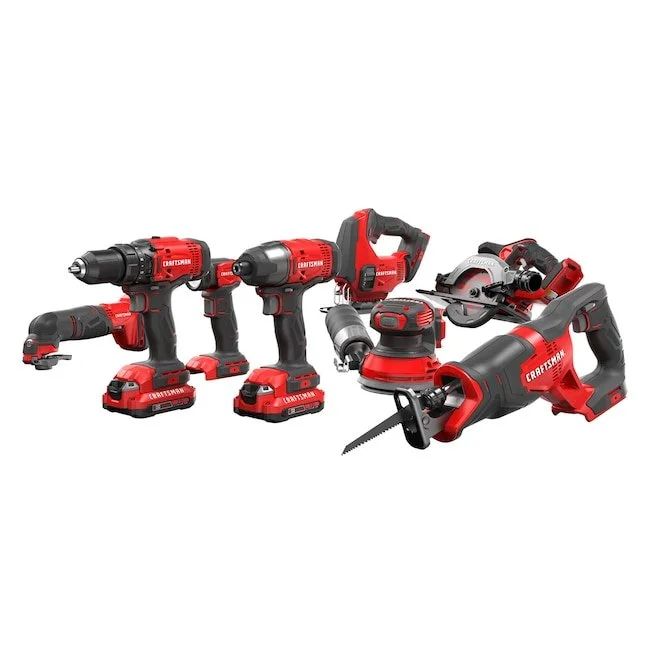 CRAFTSMAN V20 cordless power tool kits on sale at Lowe's for up to $160 off today only
