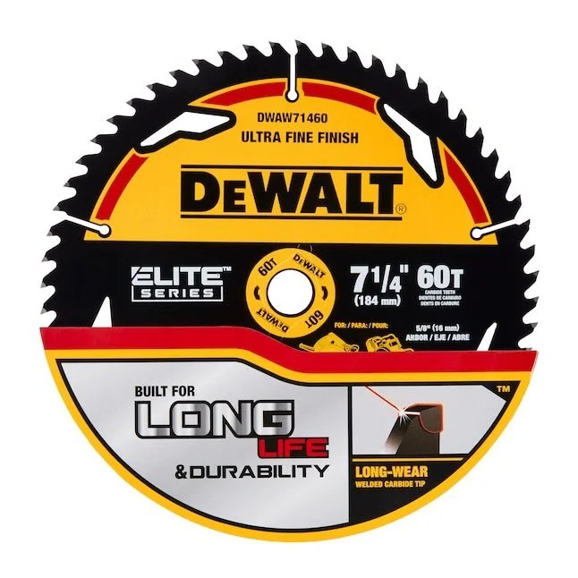 DEWALT saw blades and accessories on sale for up to 35% off at Lowe’s, today only