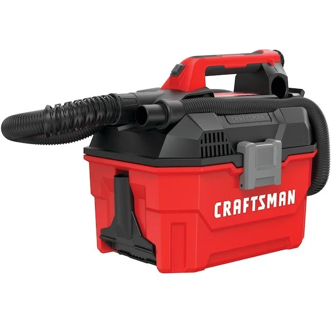 CRAFTSMAN V20 35 CFM 20 Volt Max 2 Gallon Cordless Wet Dry Shop Vacuum with accessories on sale at Lowe's with $60 off today only deal pricing