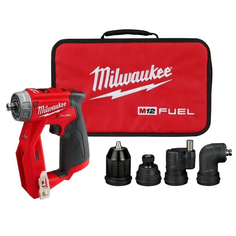 Milwaukee 2505-20 M12 FUEL brushless installation 5 in 1 drill driver bare tool on sale at The Tool Nut