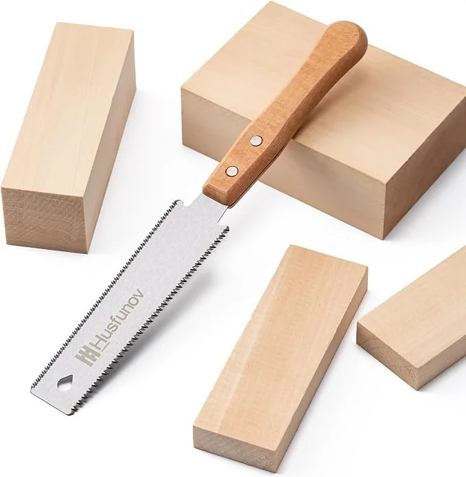 Japanese Hand Saw 6 inch Pull Saw with Double Edge 11/17 TPI SK5 steel blade on sale on Amazon for $1.99 for a limited time