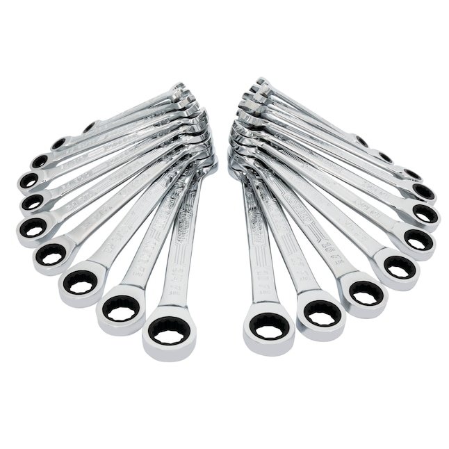 Kobalt 20 Piece Metric and SAE Ratcheting Wrench Set on sale at Lowe’s